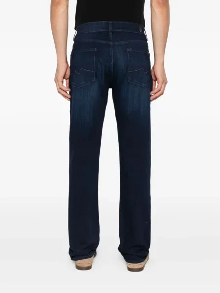 Blugi 7 For All Mankind cu 5 buzunare albastru