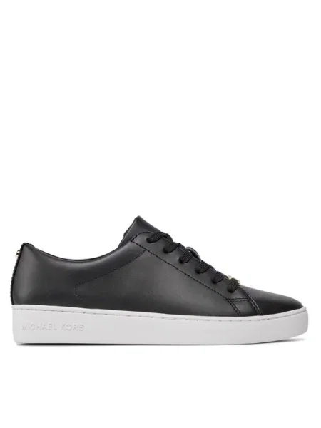 Sneakerși Michael Michael Kors cu șireturi din dantelă negru