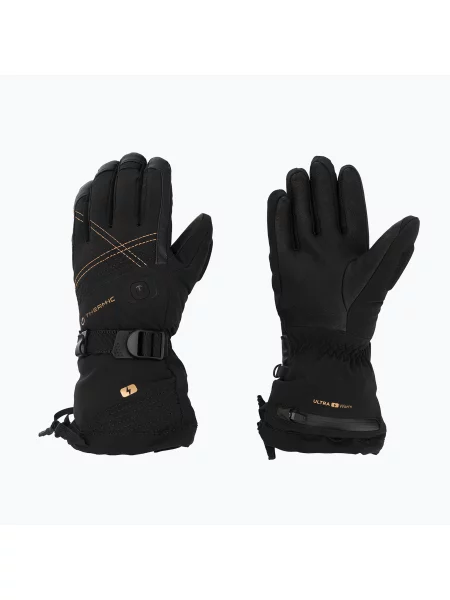 Дамски отопляеми ръкавици Therm-ic Ultra Heat Boost black черно
