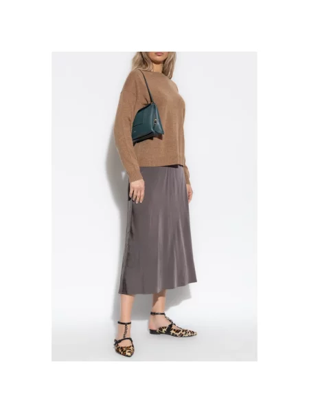 Sweter Munthe brązowy