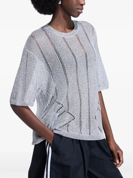 Hanorac Adidas alergare tricotate roșu