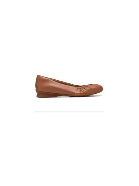 Baleríny Clarks hnedá