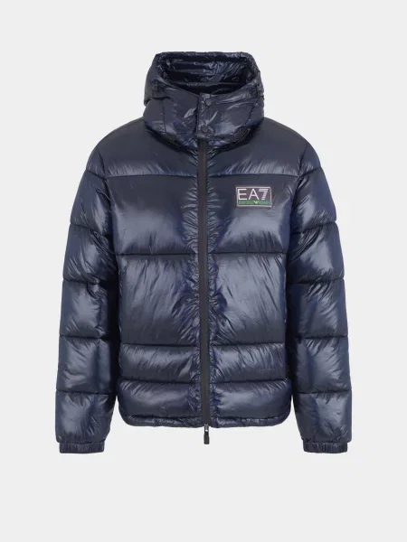 Зимова куртка темно-синій синя