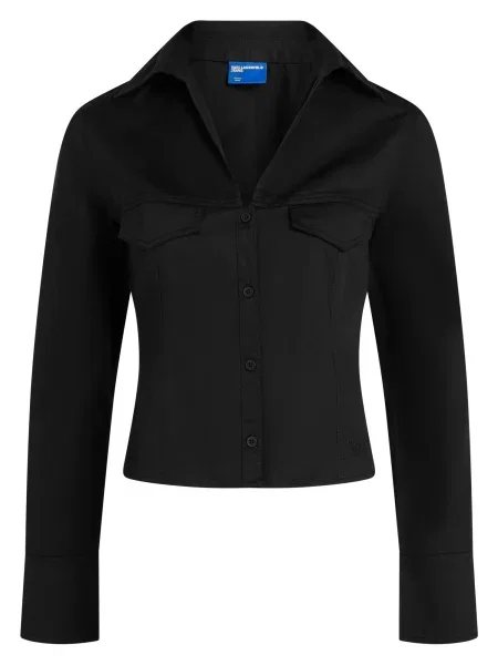 KARL LAGERFELD JEANS Bluză negru