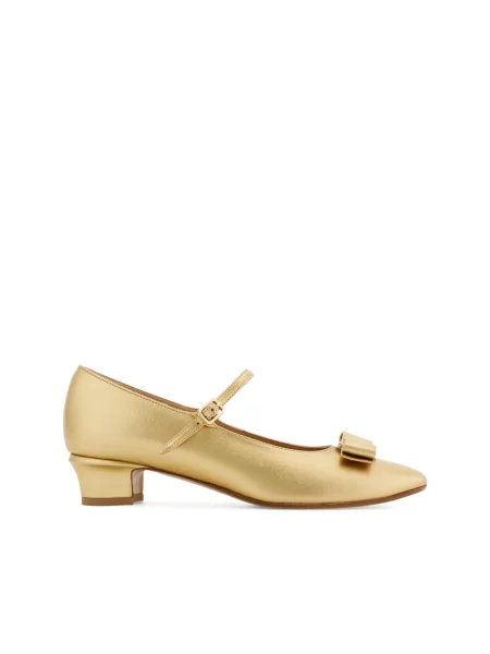 Czółenka Ferragamo żółta