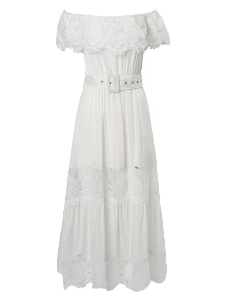 Influencer Šaty bílá