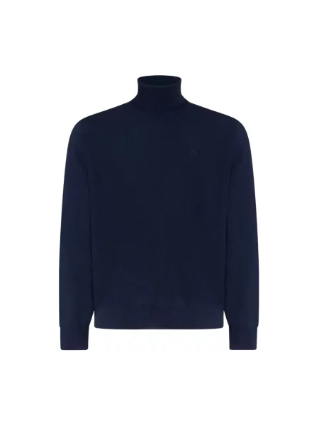 Golf Etro wełniany niebieski