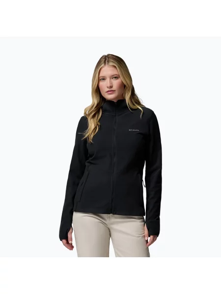 Geacă pentru femei Columbia Star Valley Hooded Full Zip black negru