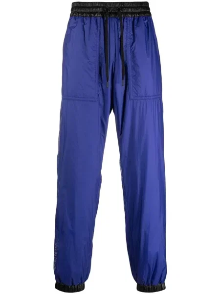 Pantaloni Moncler Grenoble alergare albastru