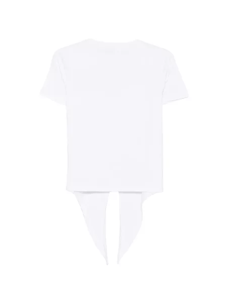 Μπλούζα Moschino με σχέδιο γραβάτες λευκό