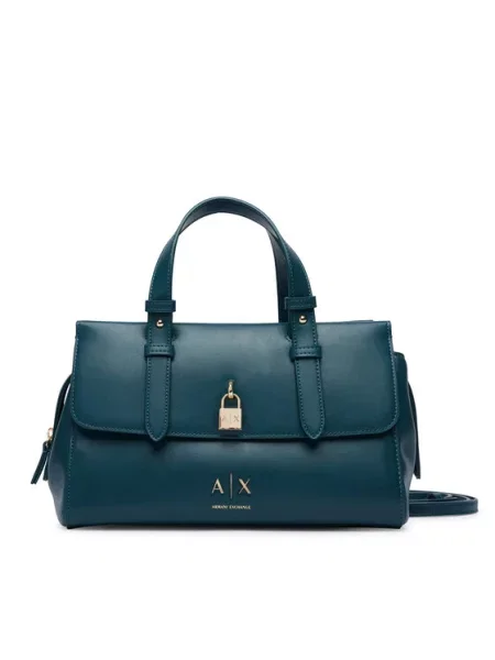 Kabelka Armani Exchange zelená