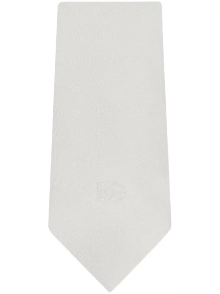 Cravată Dolce & Gabbana de mătase clasică gri
