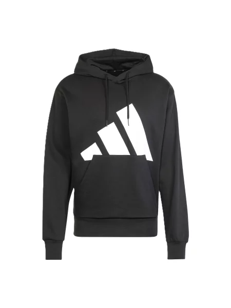 ADIDAS SPORTSWEAR Športová mikina čierna biela