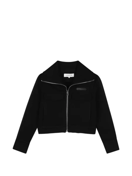 Kurtka dziecięca Lanvin Enfant czarna