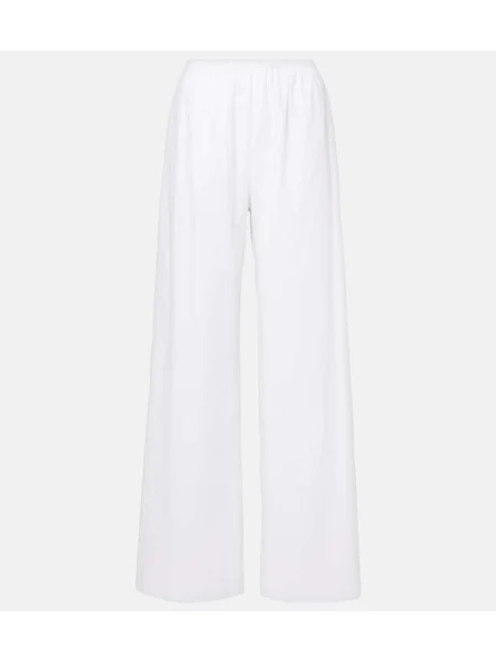 Pantaloni Asceno alb