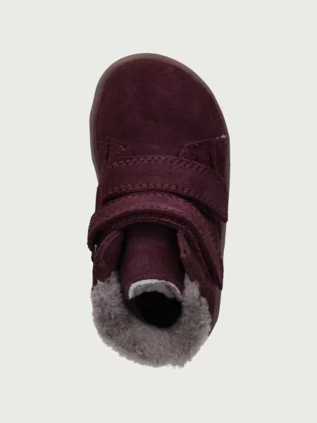 Froddo gyerek velúr téli cipő ZERU TEX FURRY BAREFOOT lila