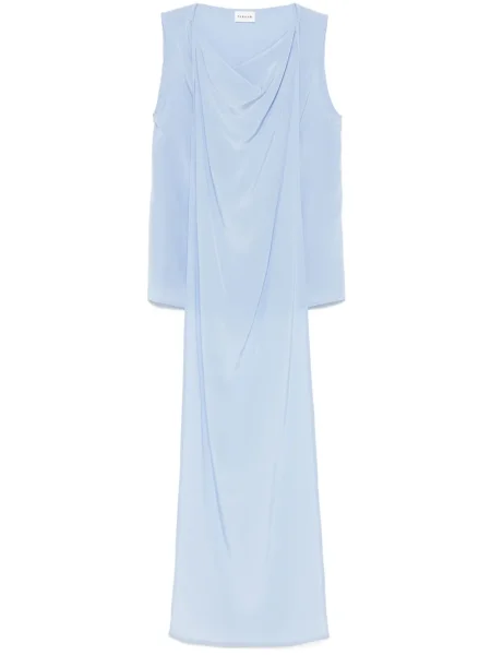 Bluză P.a.r.o.s.h. de mătase albastru