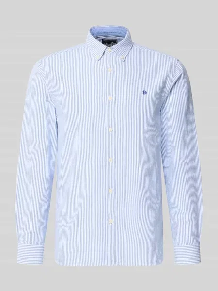 Koszula casualowa o kroju regular fit z wyhaftowanym logo Superdry