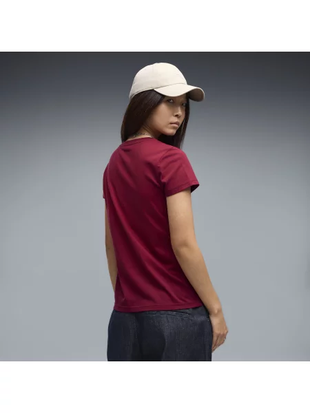 PUMA koszulka z logo ESS No. 1 OdzieÅ¼ S czerwony