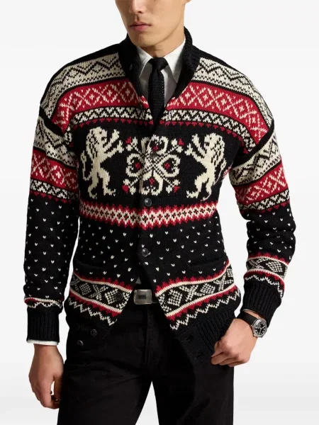 Fular Polo Ralph Lauren de lână negru