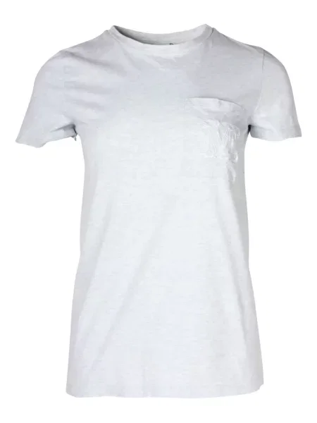 Haftowana koszulka Max Mara szara