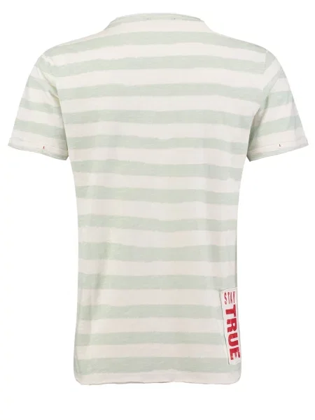 Key Largo Tricou KLCAMPAIGN verde mentă alb