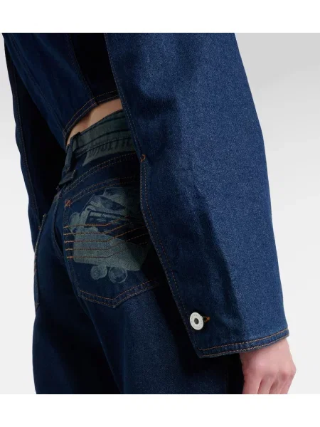 Geacă de blugi Jean Paul Gaultier albastru