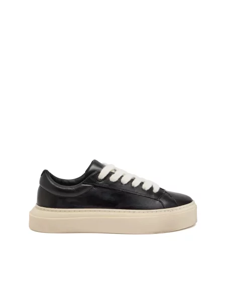 Sneakersy Cole Buxton skórzane czarne