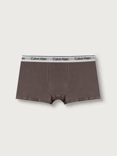 Calvin Klein Underwear priliehavé boxerky detské s elastanom biela