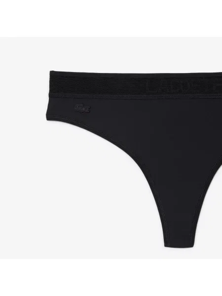 Трусы Lacoste из микрофибры черные