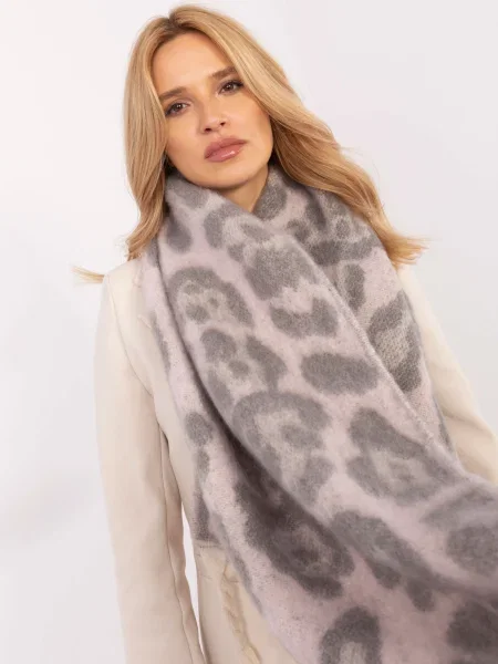 Šal Wool Fashion Italia ružičasta