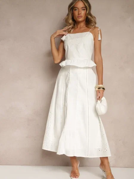 Fustă Tolanisse albă