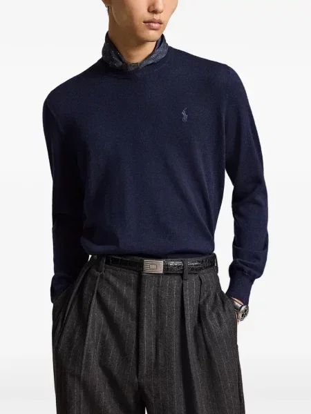 Tricou polo Polo Ralph Lauren cu broderie negru