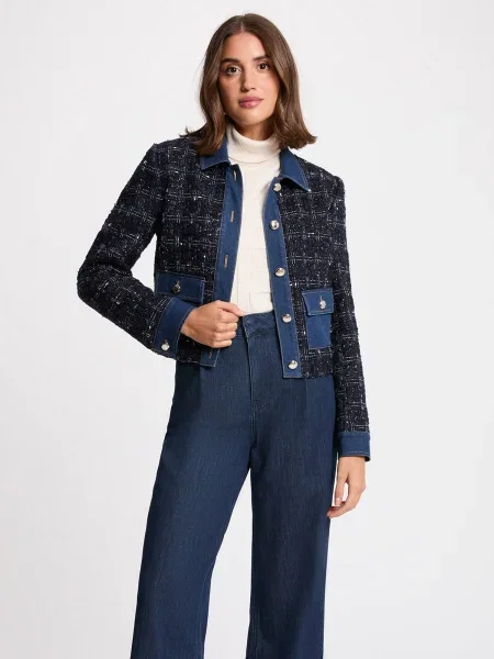 Geacă de blugi Morgan albastru