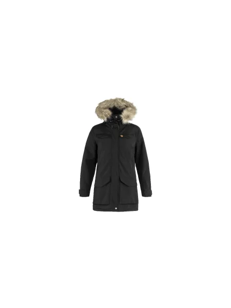 Fjällräven Nuuk Parka W Kobiety Kurtki Fjällräven Size: M czarny