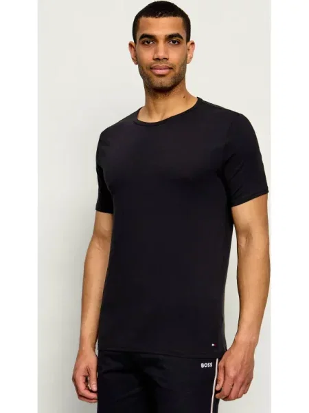 Tommy Hilfiger Tricou | stretch negru