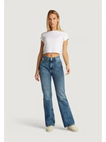 Tričko Calvin Klein Jeans bílé