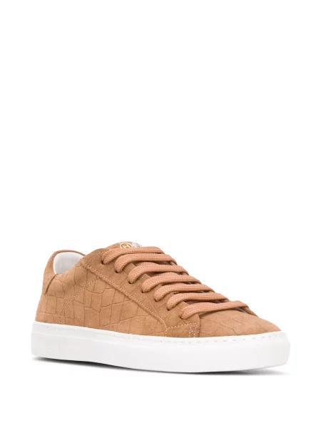 Sneakersy Hide&jack brązowe