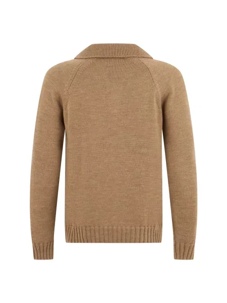 Sweter Slowear wełniany beżowy