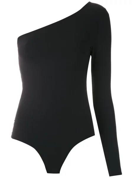 Body Amir Slama din dantelă negru