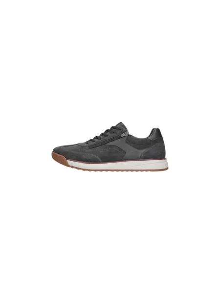 Sneakersy Waldläufer skórzane szare