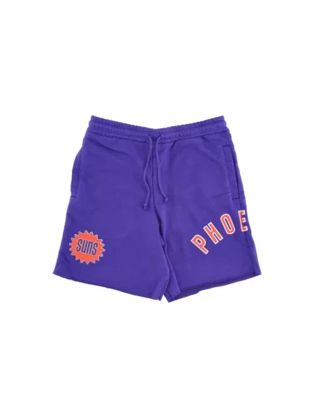 Szorty Mitchell & Ness frotte fioletowe