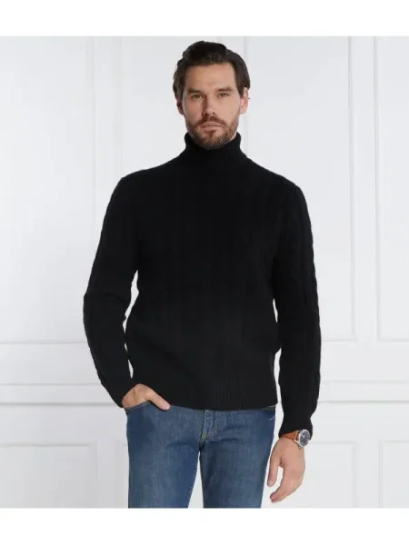 Pulover Polo Ralph Lauren de lână negru
