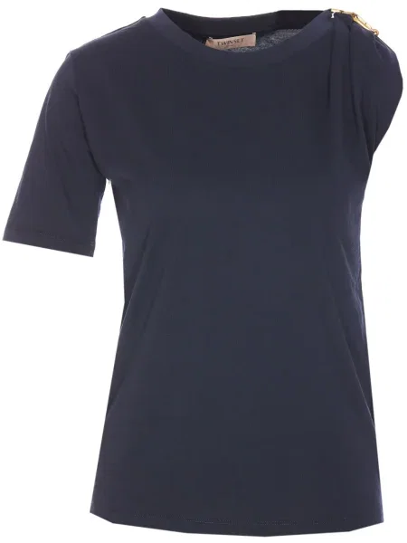 Koszulka Twinset asymetryczna niebieska