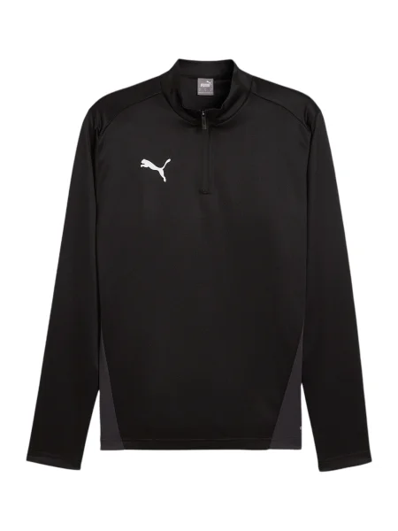 PUMA Tricou funcțional TeamGoal negru alb