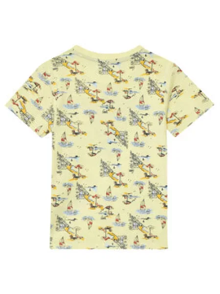 Guess Komplet majica in kratke hlače Pisana Regular Fit