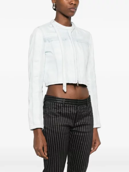 Kurtka jeansowa Diesel niebieska