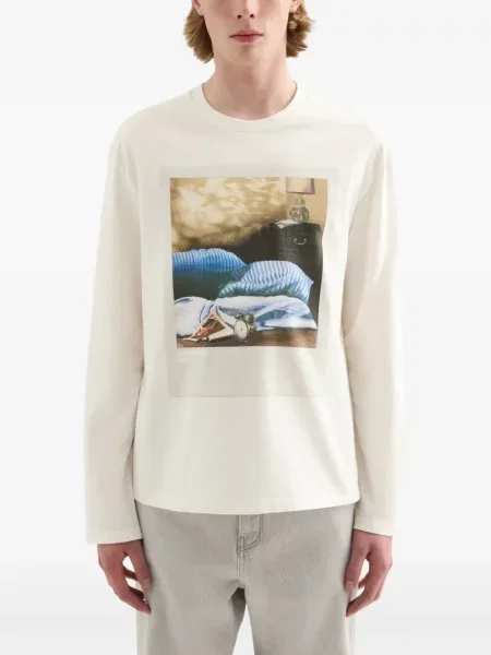 Tricou Jil Sander cu decolteu rotund