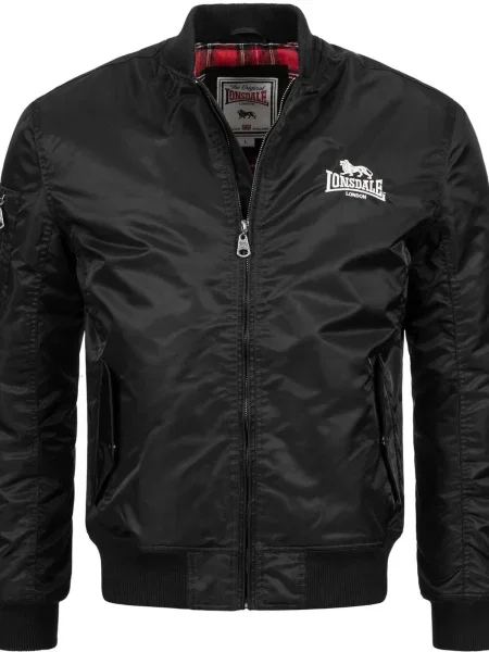 Geacă bomber Lonsdale negru