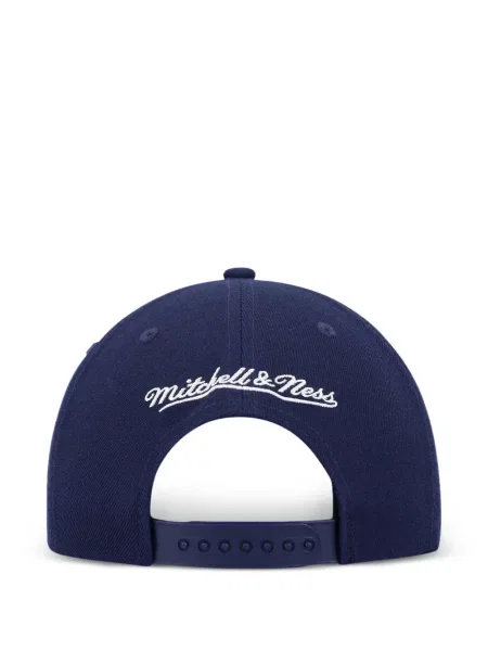 Șapcă Mitchell & Ness cu autograf albastru